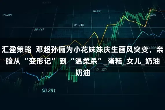 汇盈策略  邓超孙俪为小花妹妹庆生画风突变，亲脸从 “变形记” 到 “温柔杀”_蛋糕_女儿_奶油